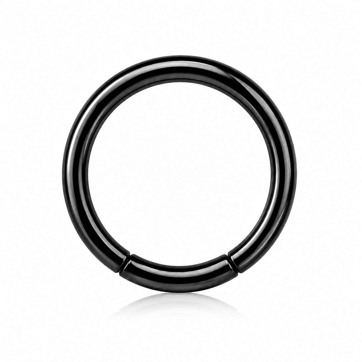 Stainless steel clicker black 0,8 mm