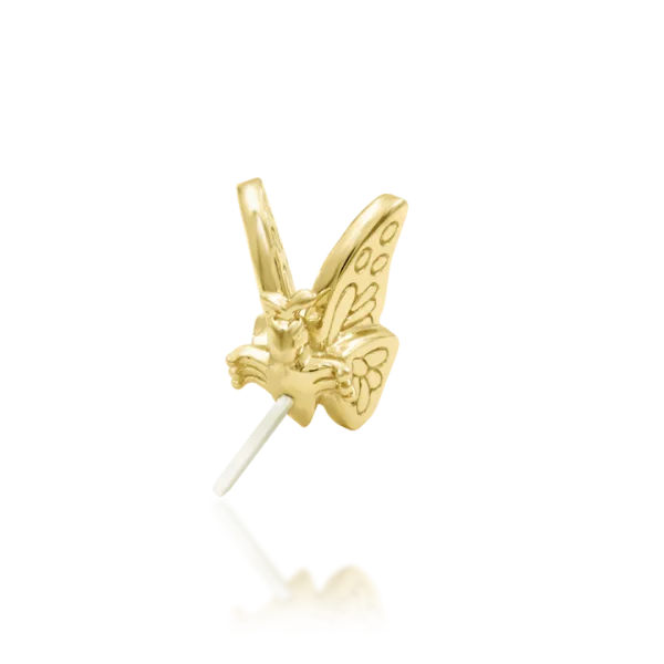 Junipurr Madam Butterfly 14k Threadless End