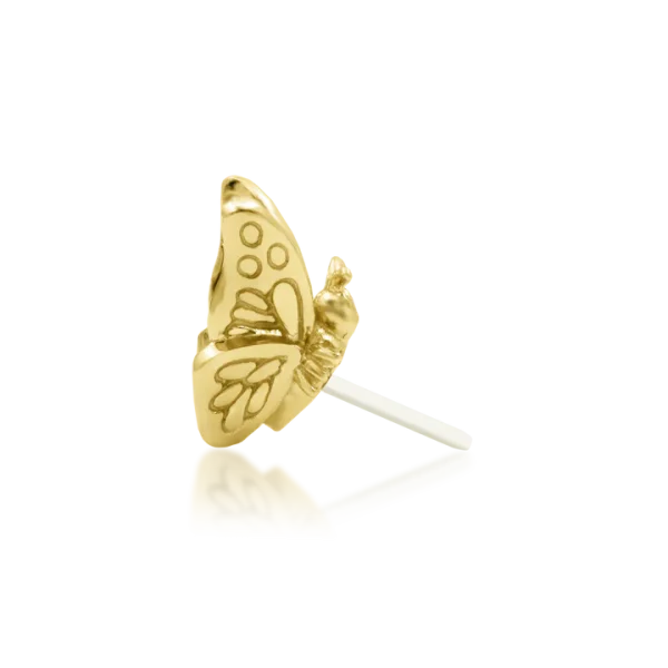 Junipurr Madam Butterfly 14k Threadless End - Afbeelding 3