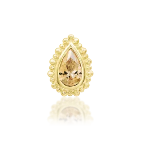 Junipurr Avani Champagne 14k threadless end
