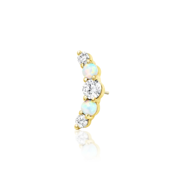 Junipurr Dani 14k Threadless End