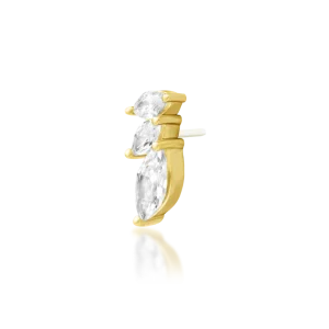 Junipurr Enigma 14k threadless End