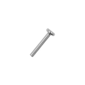 Threadless Labret – Push in system – 1mm – Silver Color