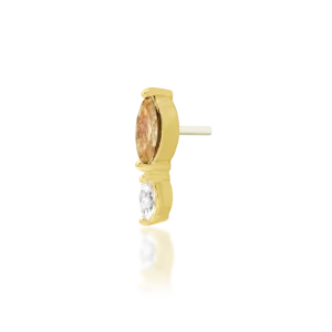Junipurr Emersyn 14k Threadless End