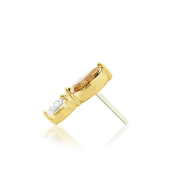 Junipurr Emersyn 14k Threadless End - Afbeelding 3