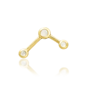 Junipurr Asteria 14k Threadless End