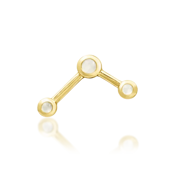 Junipurr Asteria 14k Threadless End