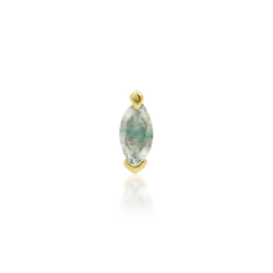 Junipurr Marquise Moss II 14k Threadless End