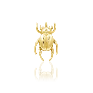 Junipurr Rhino Beetle 14k Threadless End