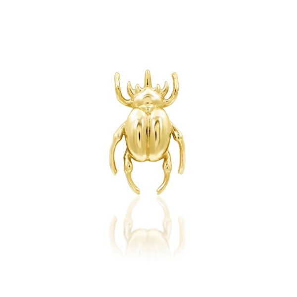 Junipurr Rhino Beetle 14k Threadless End
