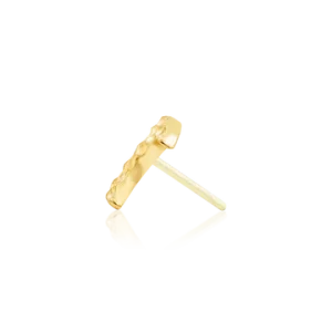 Junipurr Hammered Moon 14K Threadless End