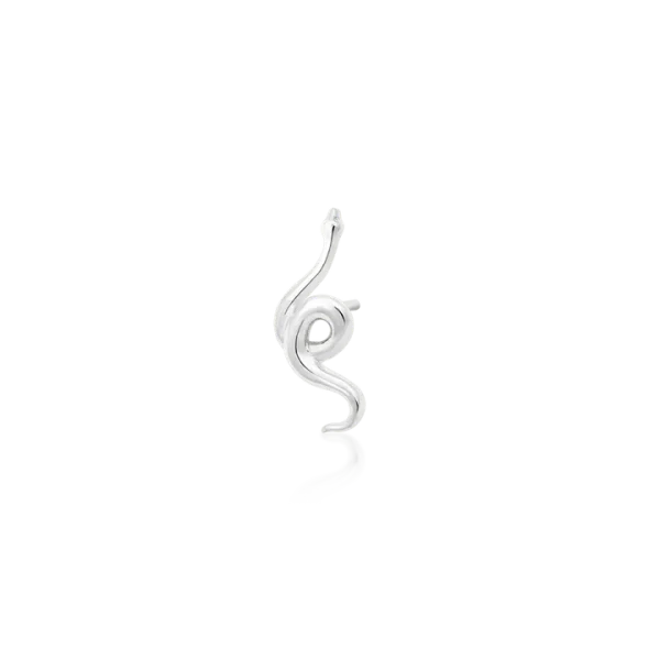 Junipurr Snake 14k Threadless End - Afbeelding 2