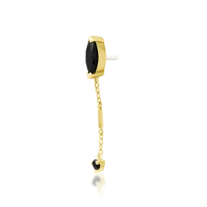 Junipurr Akasha 14K threadless end