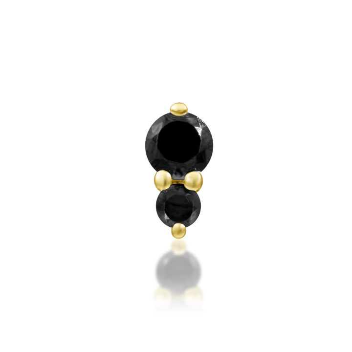 Junipurr Aman 14K threadless end