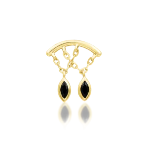 Junipurr Delphine 14K threadless end