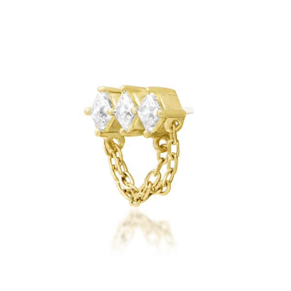 Junipurr Azriel 14K threadless end - Afbeelding 2