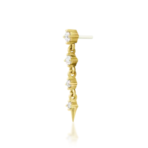 Junipurr Geraldine 14K threadless end