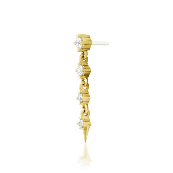 Junipurr Geraldine 14K threadless end - Afbeelding 2