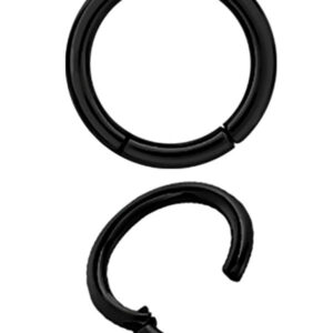 Stainless steel clicker black 1 mm