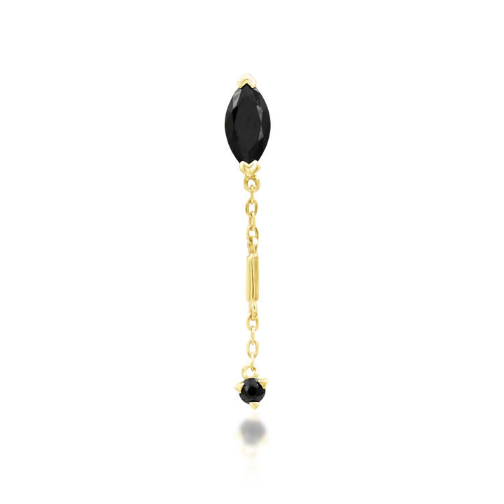 Junipurr Akasha 14K threadless end