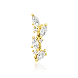 Junipurr Andreia 14K threadless end