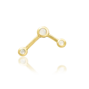 Junipurr Asteria 14k Threadless End