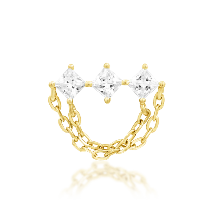 Junipurr Azriel 14K threadless end