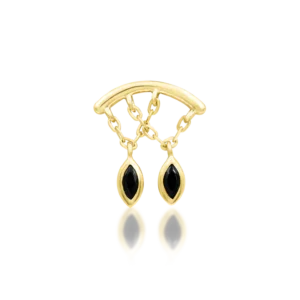 Junipurr Delphine 14K threadless end