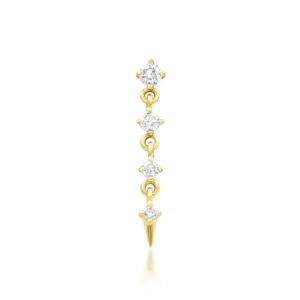 Junipurr Geraldine 14K threadless end