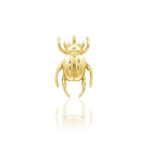 Junipurr Rhino Beetle 14k Threadless End