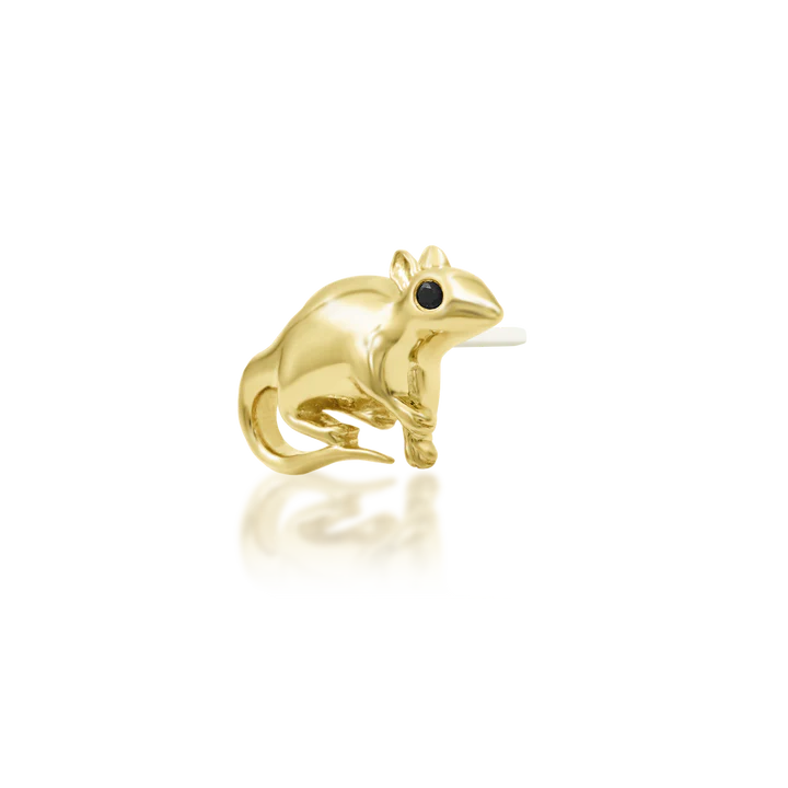 Junipurr Ratley 14k Threadless End - Afbeelding 2