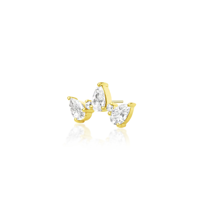 Junipurr Sola 14k Threadless End - Afbeelding 2